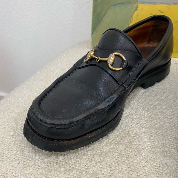 Vintage Gucci Horsebit Loafers - Picture 5 of 9